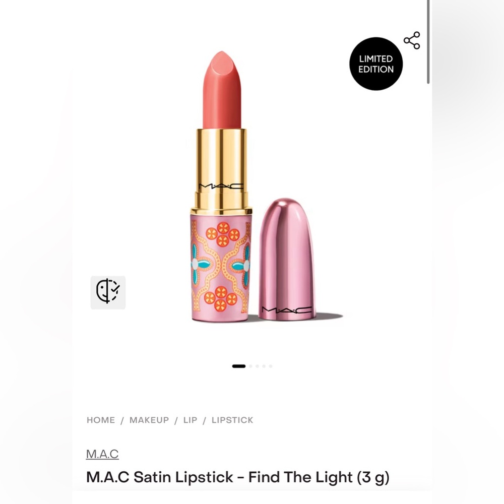 ❗️Sale✨Limited Edition MAC Satin Embroidered Opulence Collection✨Find The Light✨